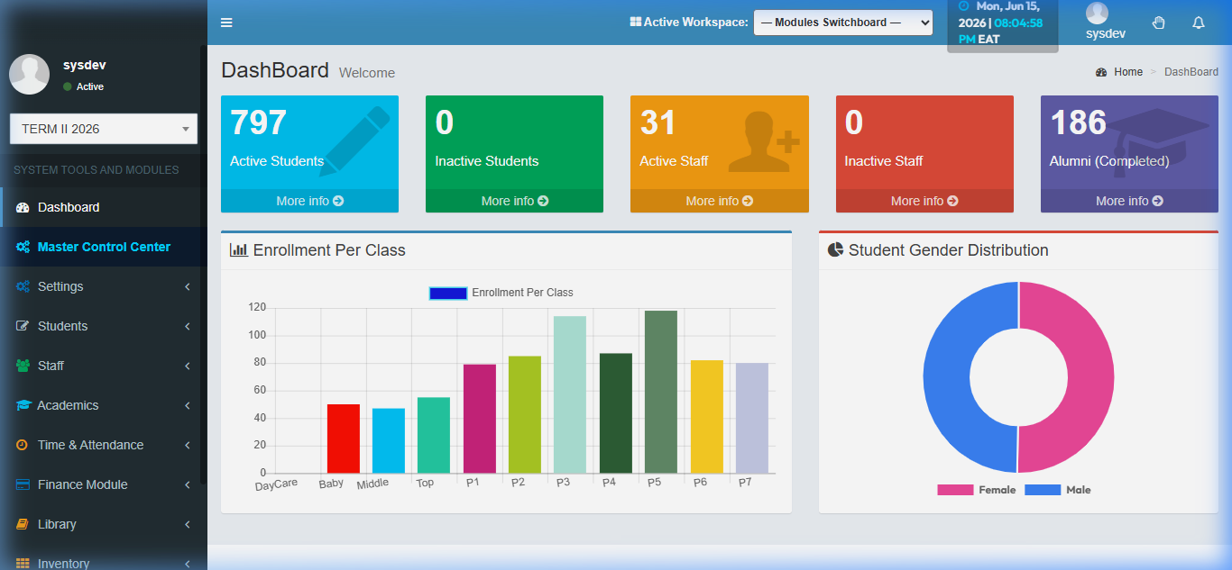 LubcomSchoolSystem Preview